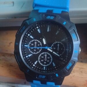 Target Black and Blue Sport Watch